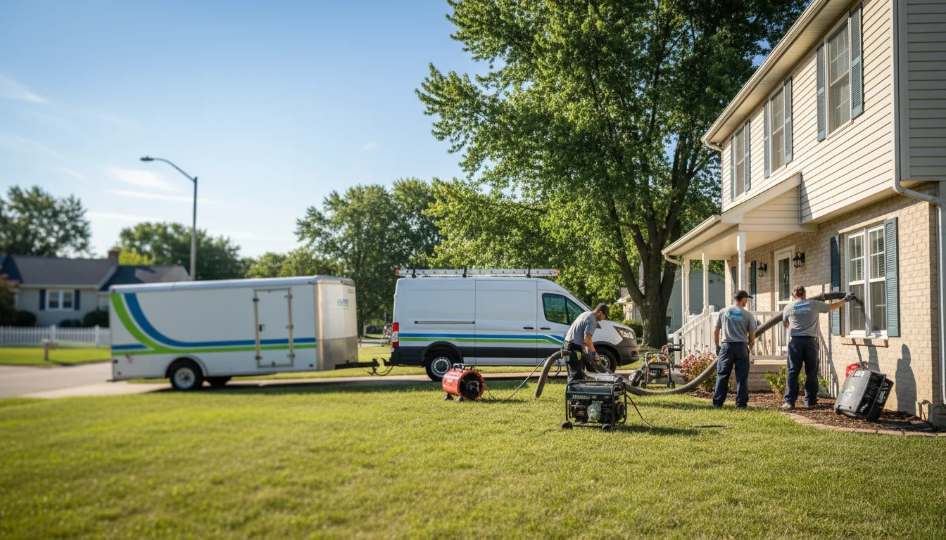 Flooded Basement Restoration And Cleanup With Repair in Denton, MT near me